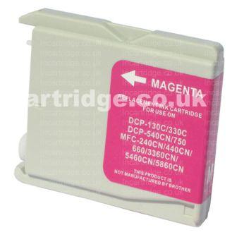 Brother LC1000/970 Magenta (Set of 4). Fully Compatible Cartridge