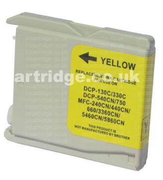 Brother LC1000/970 Yellow (Set of 4). Fully Compatible Cartridge