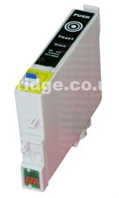 Epson T0801 Black. (Pack of 3). Compatible Ink Cartridges