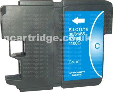 Brother LC1100 Cyan (Set of 4). Fully Compatible Cartridge