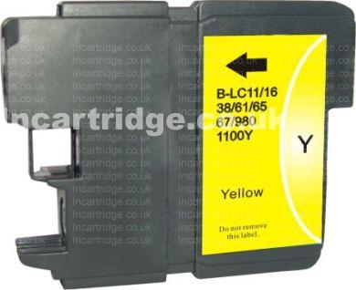 Brother LC1100 Yellow (Set of 4). Fully Compatible Cartridge