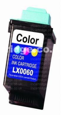 LexNo60/ 17G0060 Tri-Color. Fully reman cartridge.