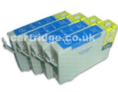 Epson T0611/2/3/4BCMY (Pack of 4). Compatible Ink Cartridges